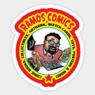 Ramos Comics Logo Sticker